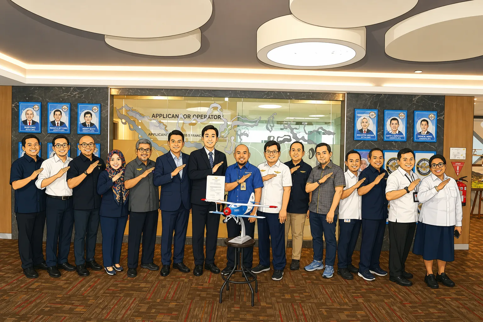 Kemenhub Serahkan Sertifikat Tipe Validasi Drone Kargo HY100, Tonggak Baru Inovasi Penerbangan Nasional